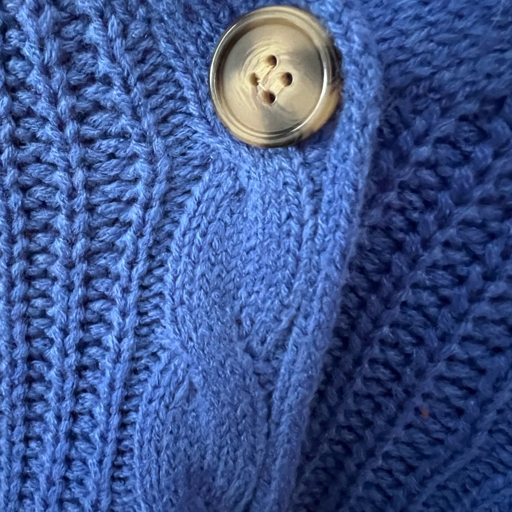 Moon & Madison funky blue sweater. Size S. - Picture 3 of 5